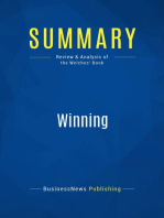 Winning (Review and Analysis of the Welches' Book)