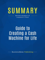 Guide to Creating a Cash Machine for Life (Review and Analysis of Langemeier's Book)