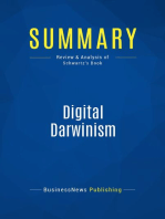 Digital Darwinism (Review and Analysis of Schwartz's Book)