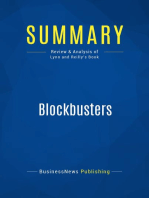 Blockbusters (Review and Analysis of Lynn and Reilly's Book)