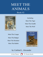 Meet The Animals; Book 2: A Set of Seven 15-Minute Books