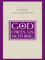 God Owes Us Nothing: A Brief Remark on Pascal's Religion and on the Spirit of Jansenism