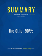 The Other 90% (Review and Analysis of Cooper's Book)