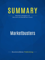 Marketbusters (Review and Analysis of Mcgrath and Macmillan's Book)