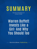 Warren Buffett Invests Like a Girl