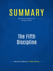 The Fifth Discipline (Review and Analysis of Senge's Book)
