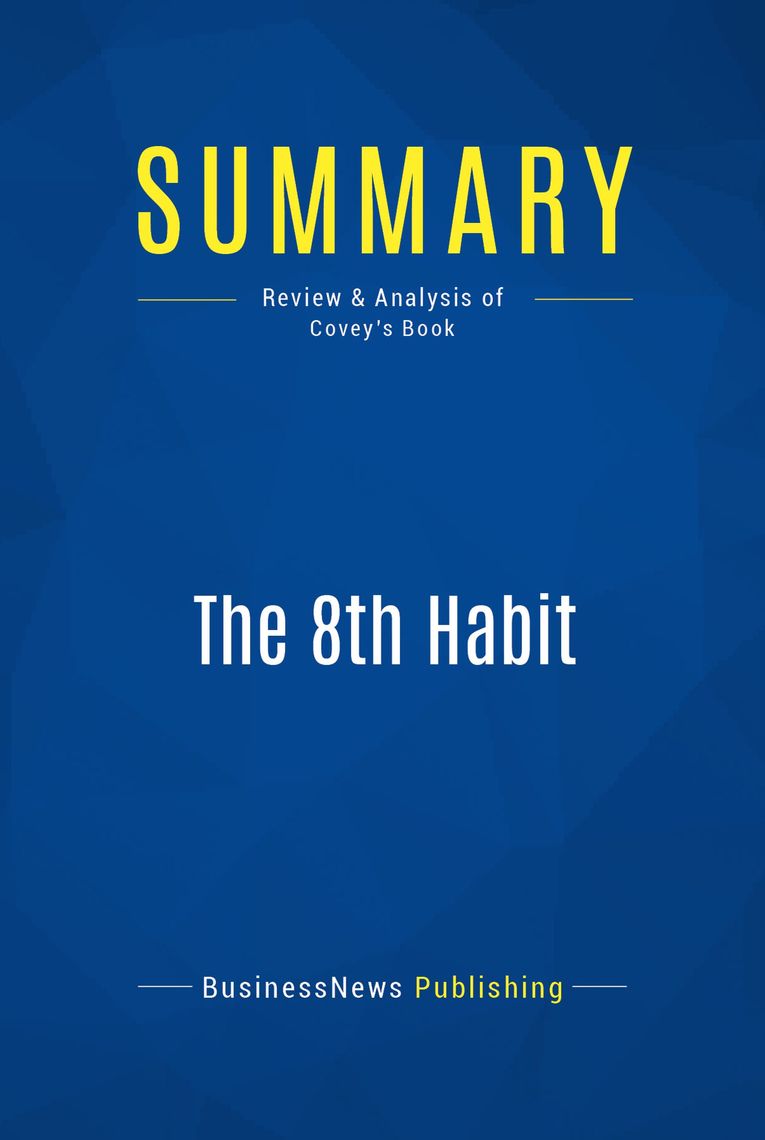 the 8th habit book review