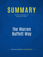 The Warren Buffett Way (Review and Analysis of Hagstrom's Book)