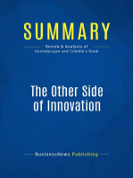 The Other Side of Innovation (Review and Analysis of Govindarajan and Trimble's Book)