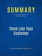 Think Like Your Customer (Review and Analysis of Stinnett's Book)