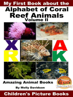 My First Book about the Alphabet of Coral Reef Animals Volume II