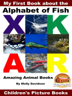 My First Book about the Alphabet of Fish: Amazing Animal Books - Children's Picture Books