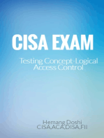 CISA Exam-Testing Concept-Knowledge of Logical Access Control