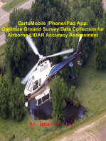 CartoMobile iPhone/iPad App: Optimize Ground Survey Data Collection for Airborne LIDAR Accuracy Assessment