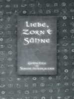 Liebe, Zorn & Sühne: Gedichte von Simon Ackermann