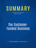 The Customer-Funded Business (Review and Analysis of Mullins' Book)