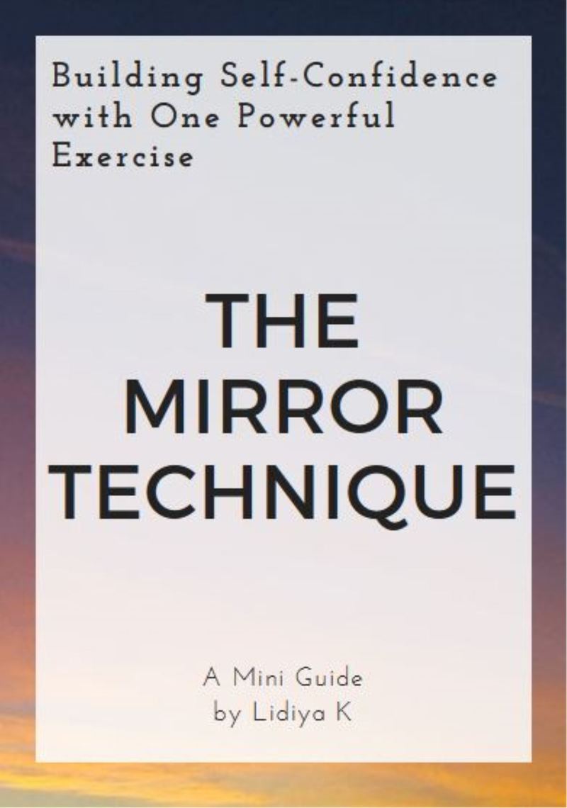 Read The Mirror Technique Building SelfConfidence with One Powerful