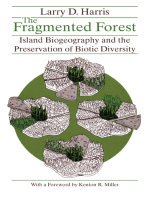 The Fragmented Forest: Island Biogeography Theory and the Preservation of Biotic Diversity