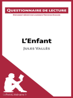 L'Enfant de Jules Vallès: Questionnaire de lecture