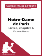 Notre-Dame de Paris de Victor Hugo - Livre I, chapitre 6: Commentaire de texte