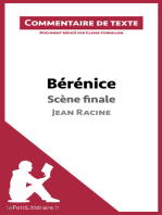 Bérénice de Racine - Scène finale: Commentaire de texte