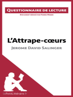 L'Attrape-coeurs de Jerome David Salinger: Questionnaire de lecture