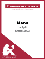 Nana de Zola - Incipit