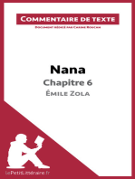 Nana de Zola - Chapitre 6: Commentaire de texte