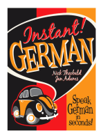 Instant! German: Speak German in Seconds!