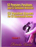 52 Positive Quotes for 52 Successful Weeks / 52 PensÃ©es Positives pour 52 Semaines RÃ©ussies