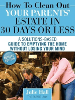 How to Clean Out Your Parents' Estate in 30 Days or Less