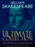 WILLIAM SHAKESPEARE Ultimate Collection: ALL 38 Plays & Complete Poetry: Hamlet, Romeo and Juliet, Macbeth, Othello, The Tempest, King Lear, The Merchant of Venice, A Midsummer Night's Dream, Richard III, Antony and Cleopatra, Julius Caesar, The Comedy of Errors…