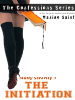 Slutty Sorority 3: The Initiation: A Lesbian Humiliation Orgy Erotic Story (Confessions Series)