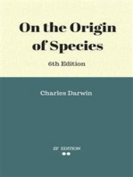 On the Origin of Species, 6th Edition