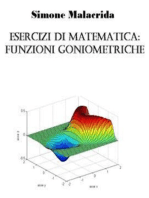 Esercizi di matematica: funzioni goniometriche