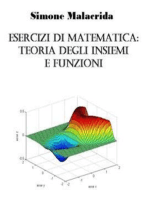 Esercizi di matematica: teoria degli insiemi e funzioni