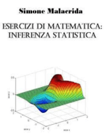 Esercizi di matematica: inferenza statistica