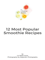 12 Most Popular Smoothie Recipes