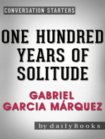 One Hundred Years of Solitude: A Novel by Gabriel Garcia Márquez | Conversation Starters: Daily Books