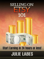 Selling on ETSY 101: Start Earning in 24 hours or less