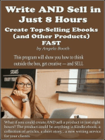 Write AND Sell in Just 8 Hours