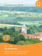 Medelsheim - Tagebuch eines Dorfes und seiner Pfarrei: 16. März 1945 bis 31. Dezember 1995
