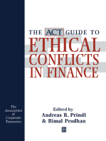 The ACT Guide to Ethical Conflicts in Finance
