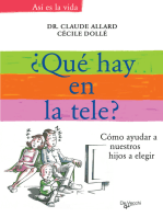 ¿Qué hay en la tele?