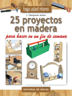 25 proyectos en madera para hacer en un fin de semana