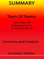 Team of Teams: New Rules of Engagement for A Complex World | Summary