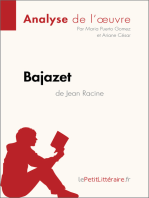 Bajazet de Jean Racine (Analyse de l'œuvre): Analyse complète et résumé détaillé de l'oeuvre