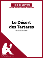 Le Désert des Tartares de Dino Buzzati (Fiche de lecture): Analyse complète et résumé détaillé de l'oeuvre