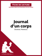 Journal d'un corps de Daniel Pennac (Fiche de lecture): Analyse complète et résumé détaillé de l'oeuvre