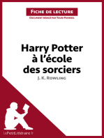 Harry Potter à l'école des sorciers de J. K. Rowling (Fiche de lecture): Analyse complète et résumé détaillé de l'oeuvre